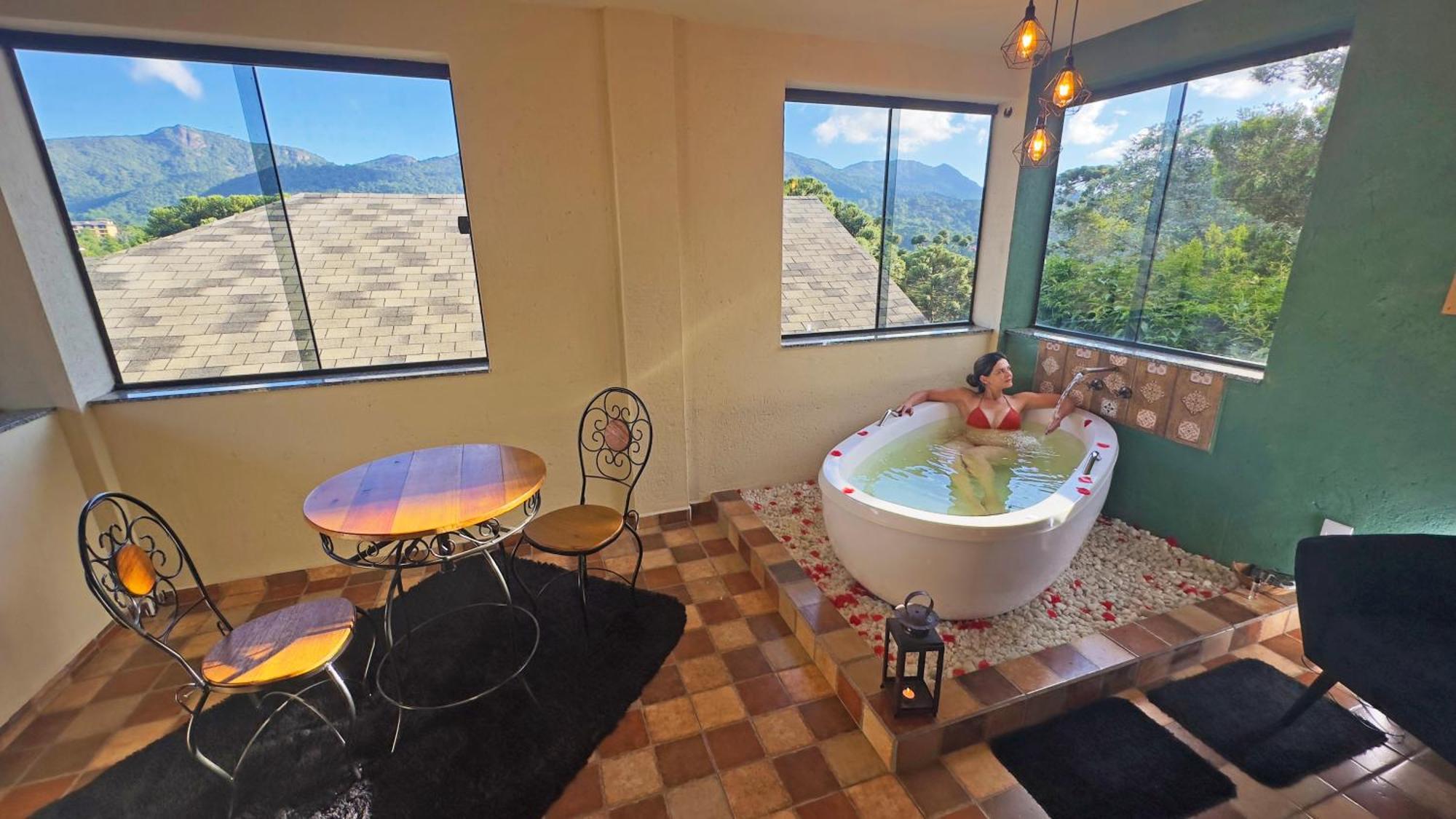 Chales Mirante Das Pedras Monte Verde  Buitenkant foto